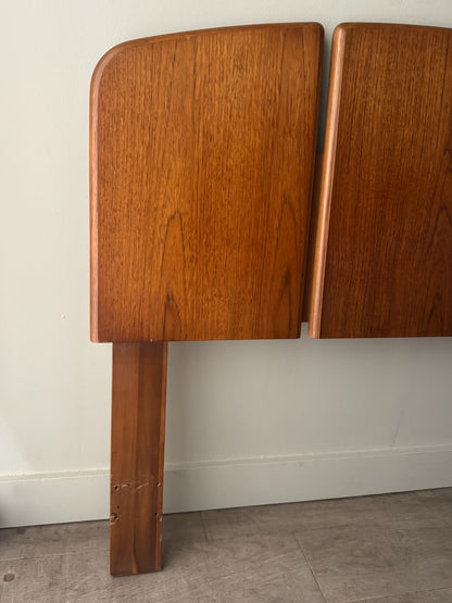 Lane walnut queen headboard
