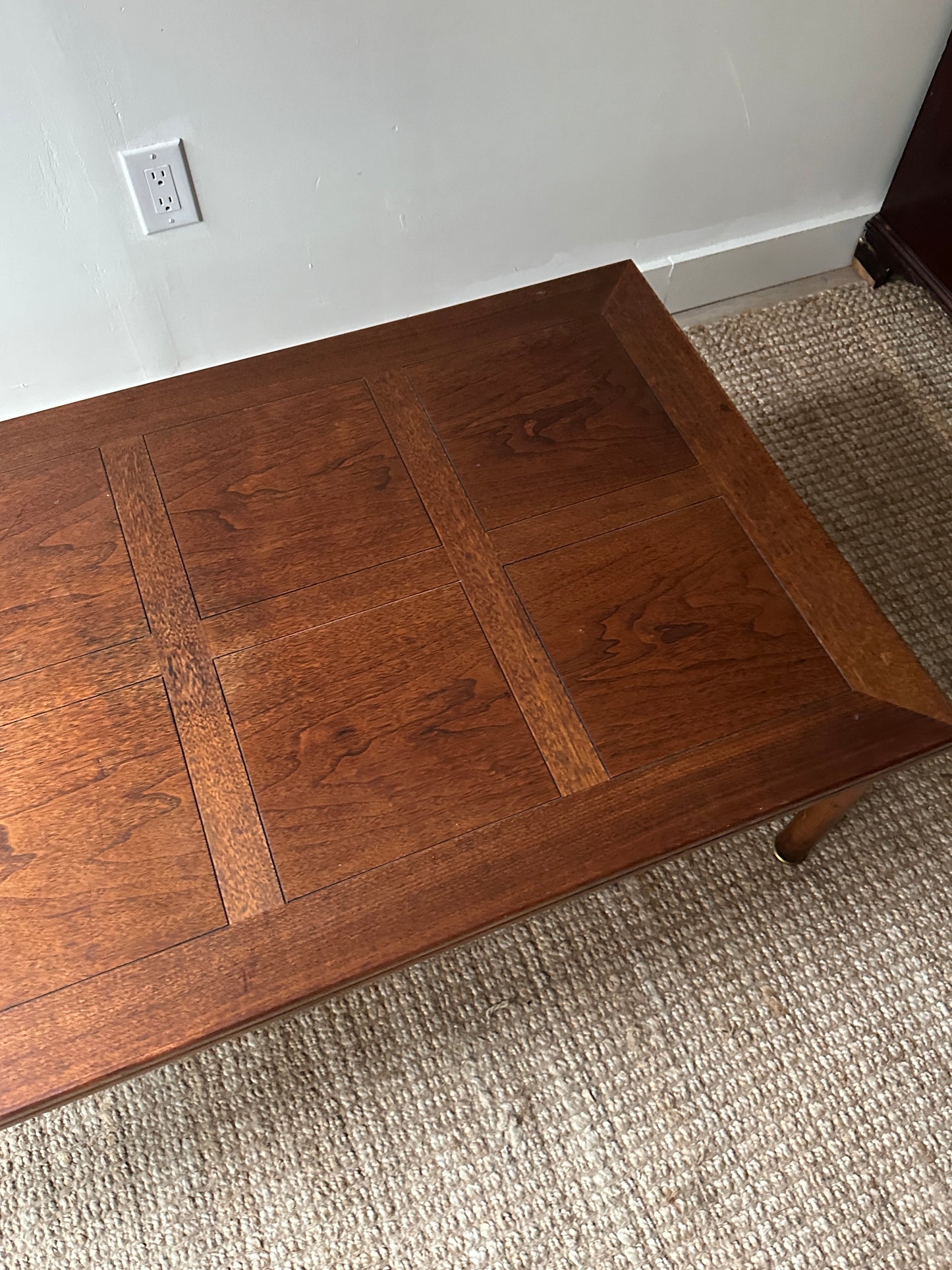 Walnut coffee table