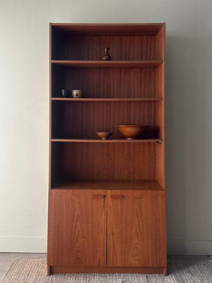 Teak cabinet/shelf