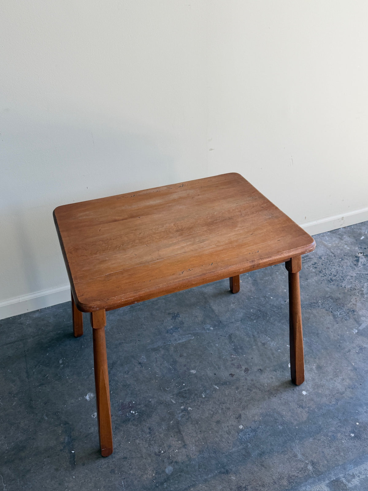 Maple side table