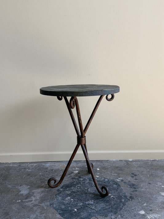 Metal cocktail table