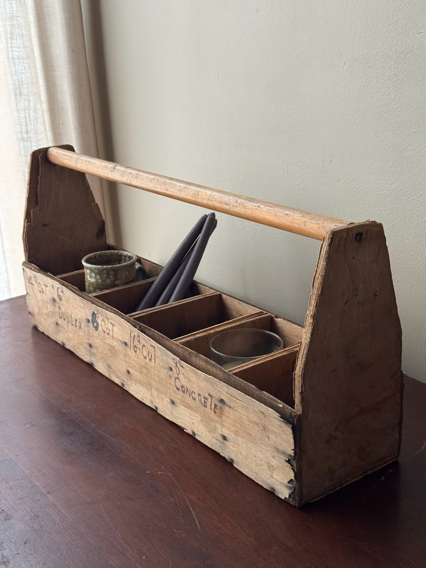 Plywood tool carrier