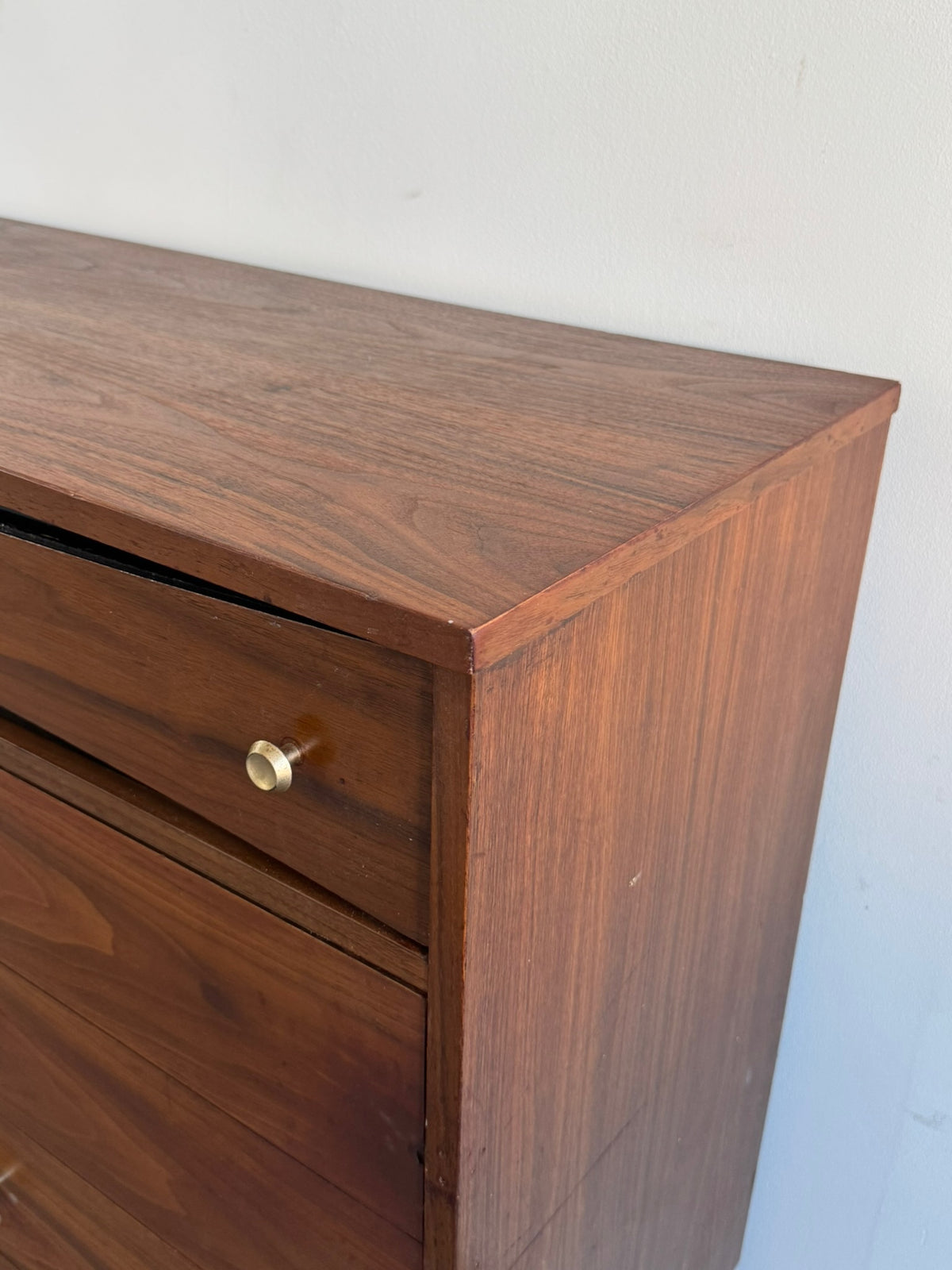 Bassett walnut dresser