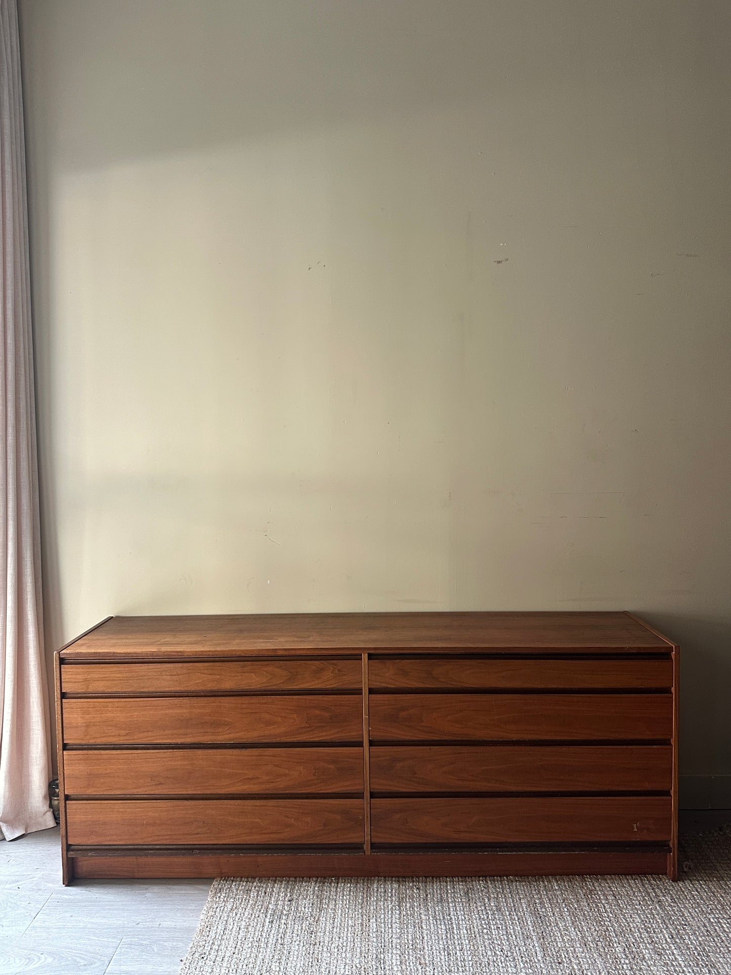 Walnut credenza
