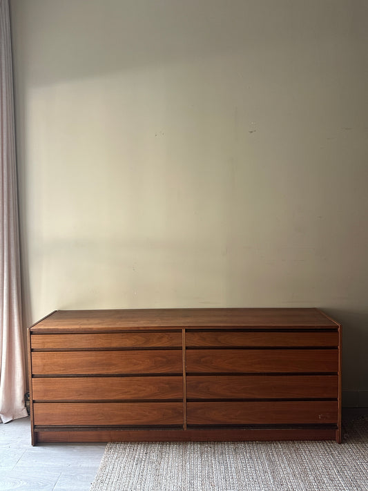 Walnut credenza