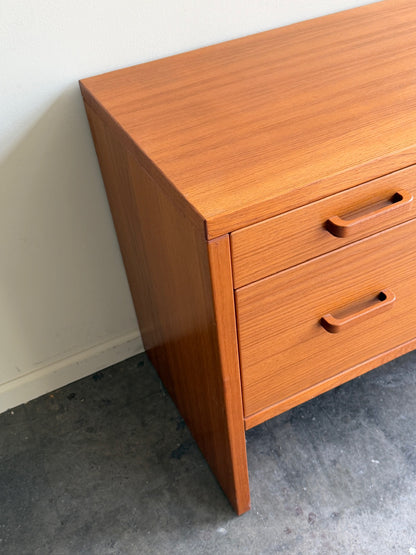 Danish teak credenza