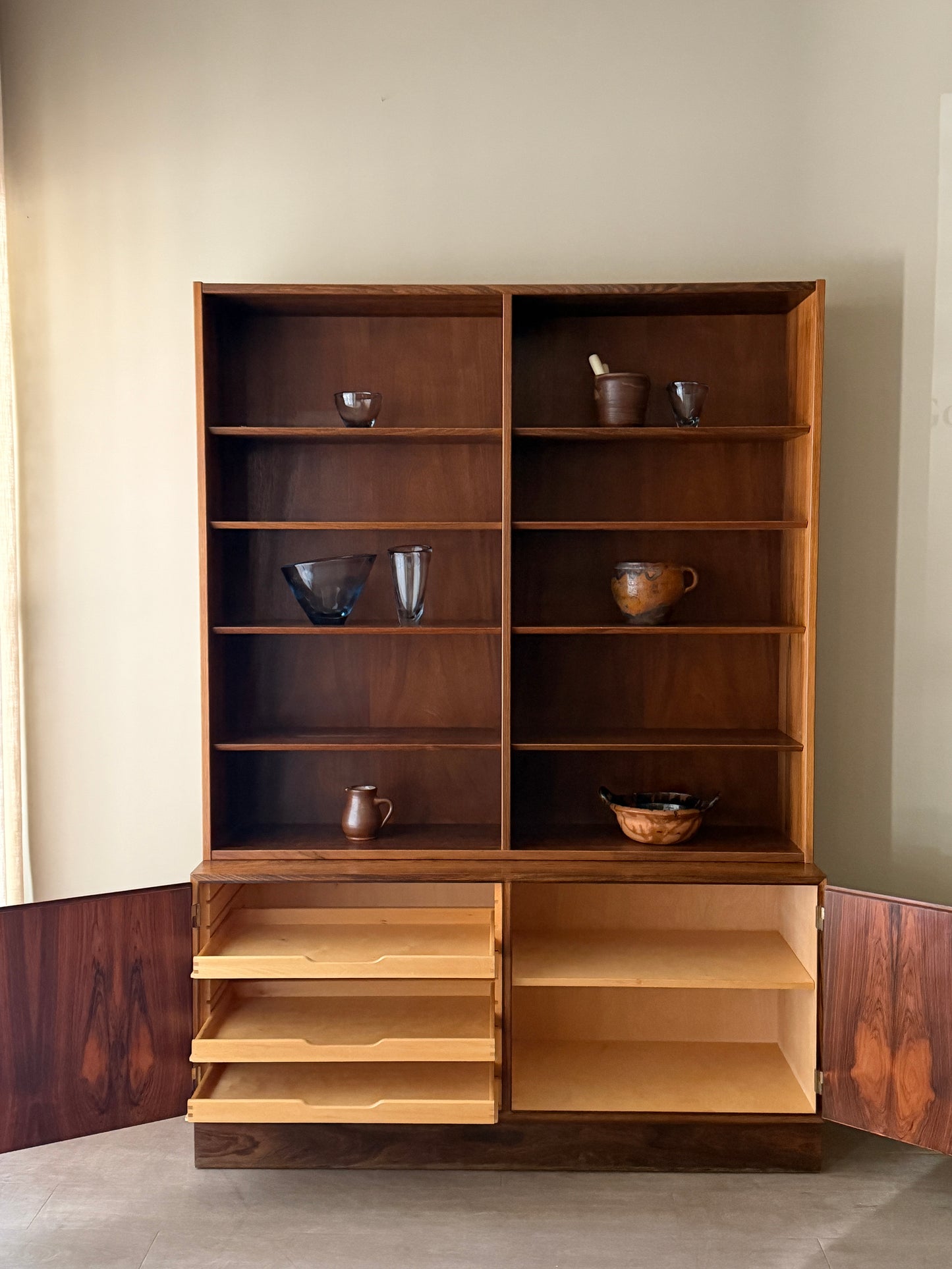 Poul Hundevad Danish rosewood hutch