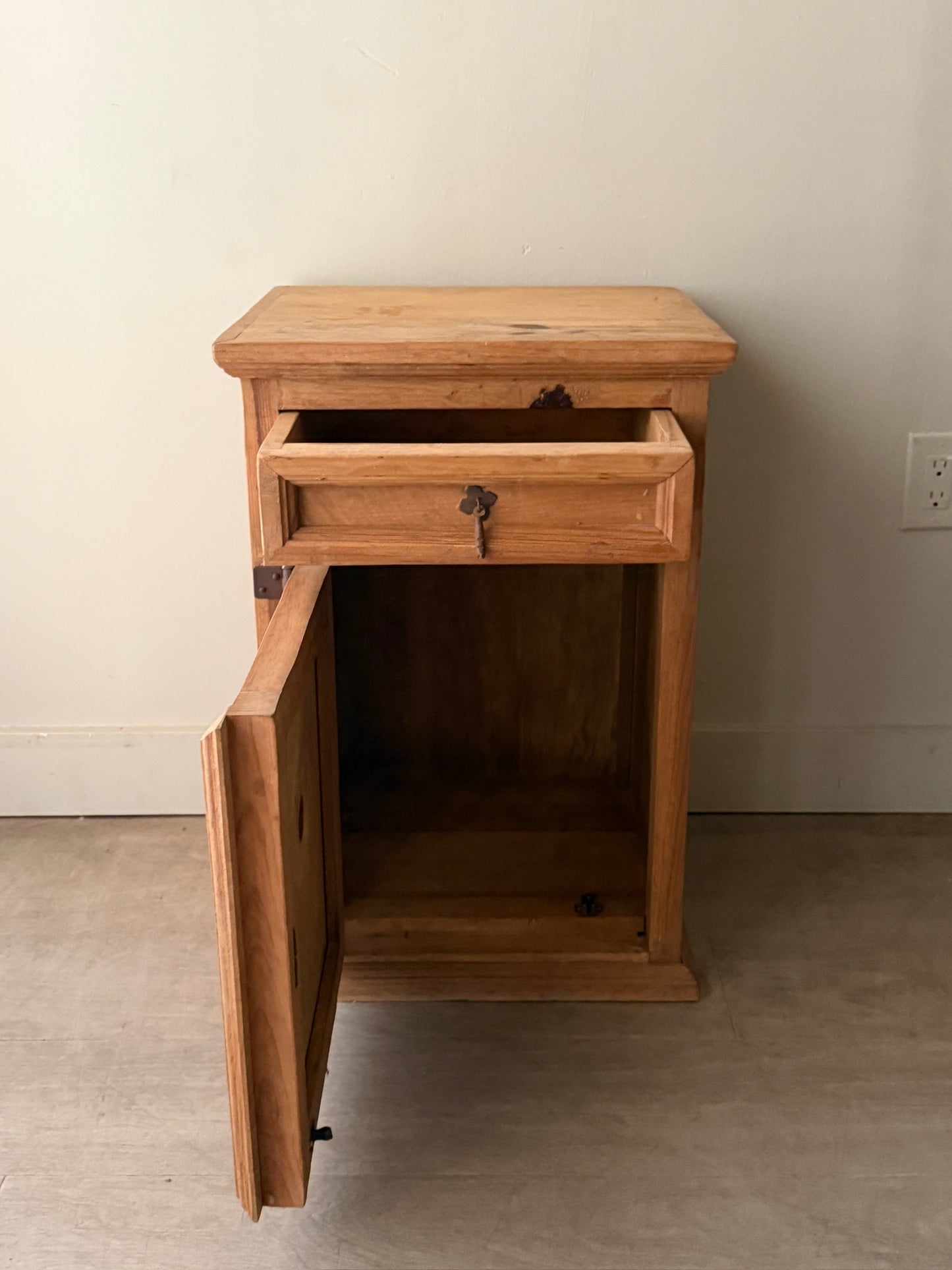 Pine nightstand