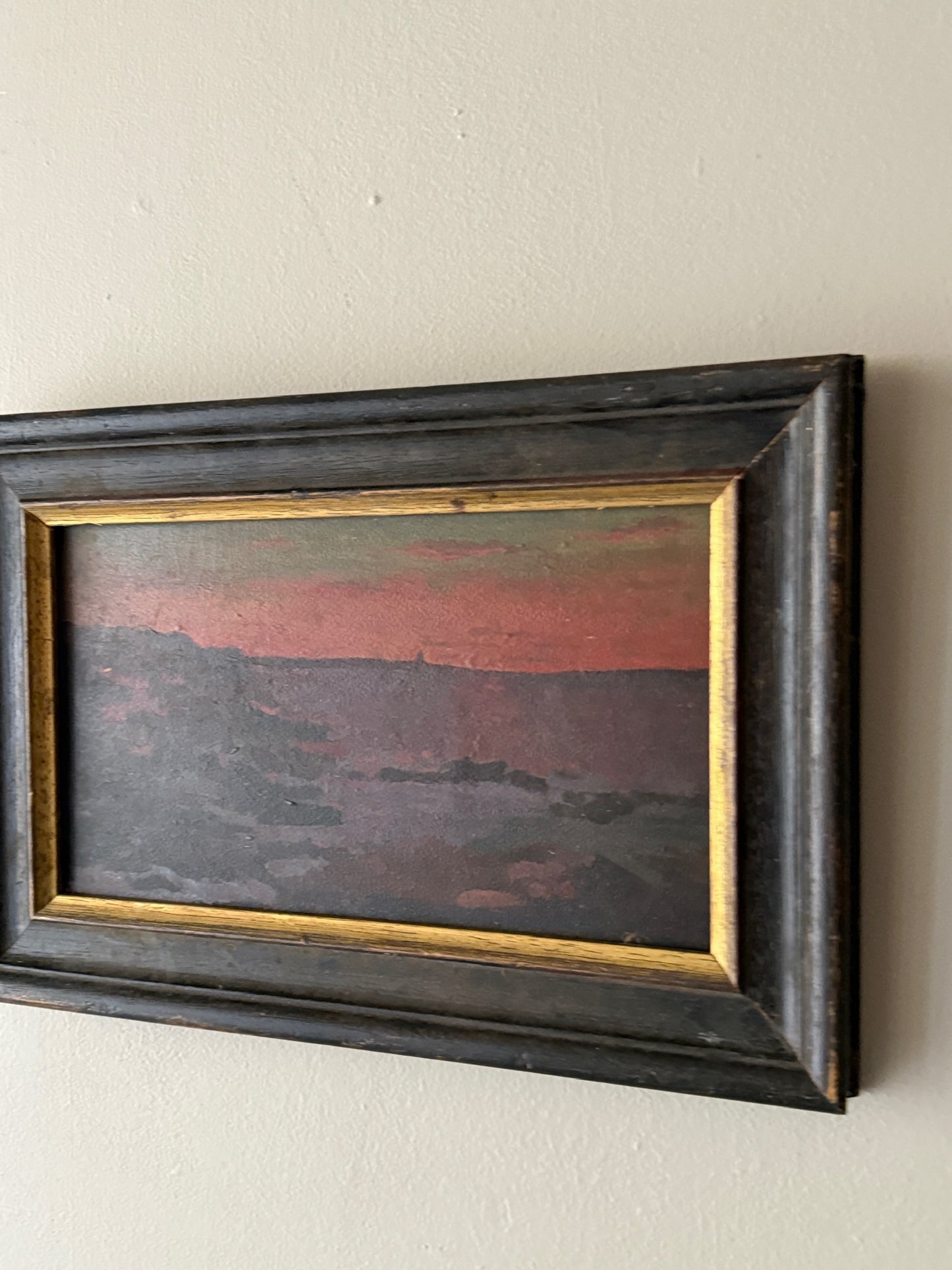 American coastal landscape. Unsigned.