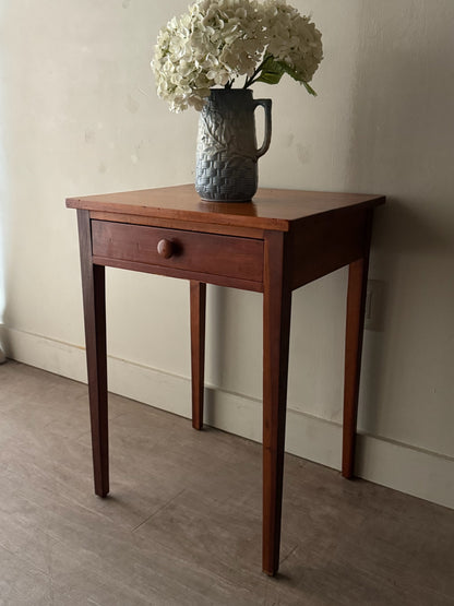 Federal cherry side table