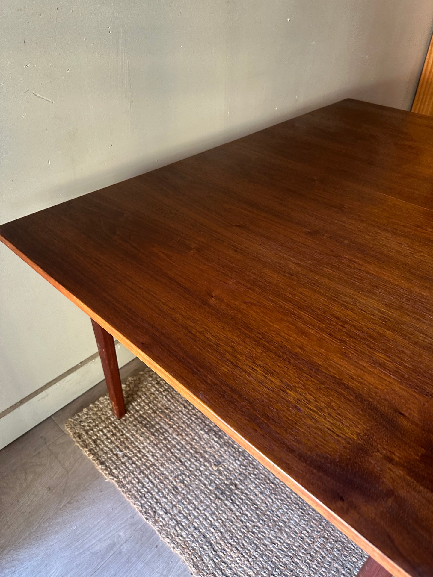 Walnut dining table