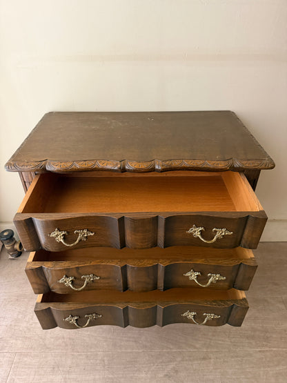 Danish oak side table