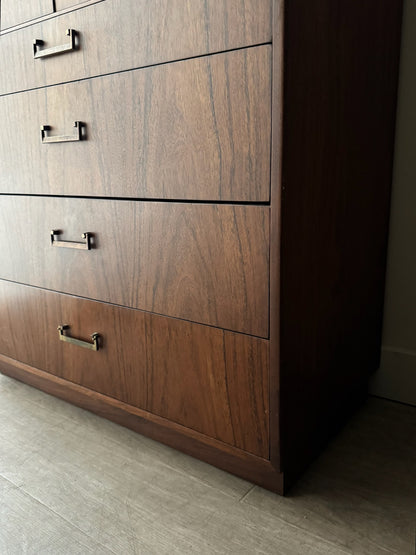 Founders walnut gentlemen’s dresser