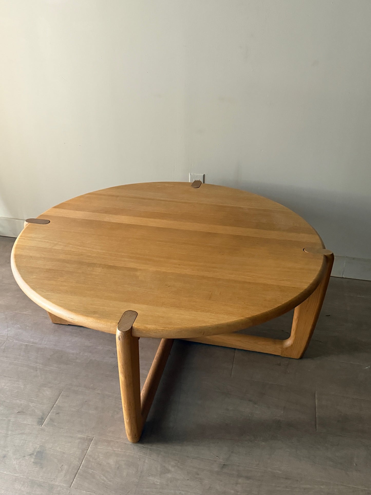 Danish oak coffee table