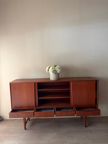 E. W. Bach for Sejling Danish teak sideboard