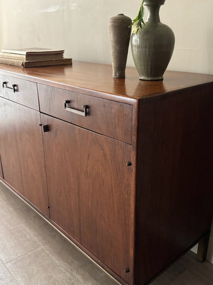 Walnut credenza