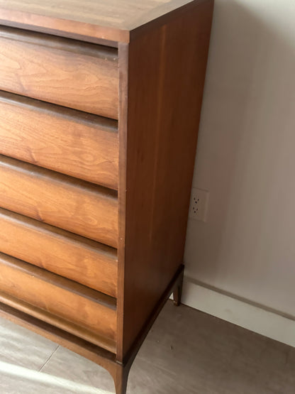 Walnut tallboy