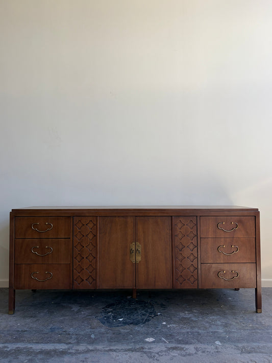 American of Martinsville Nine Drawer Dresser