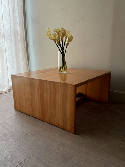 Scandinavian pine coffee table
