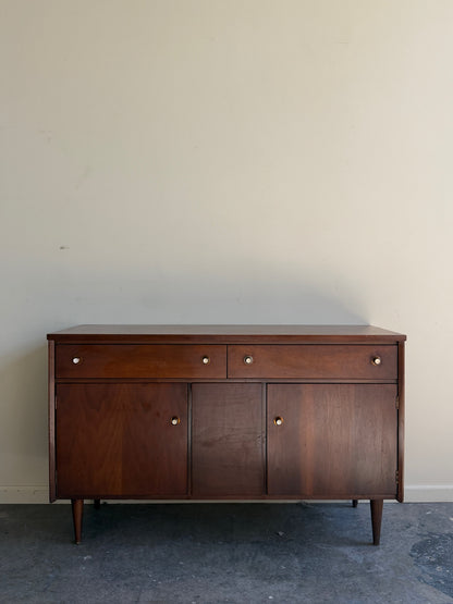 Walnut credenza