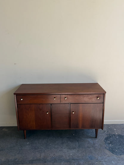 Walnut credenza