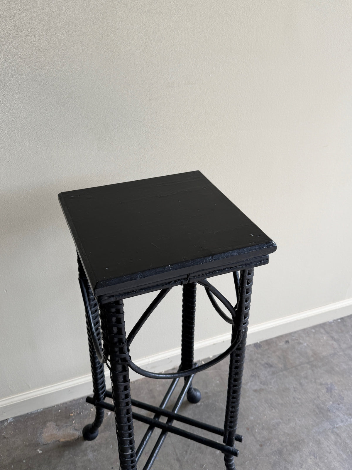 Victorian stick and ball plant stand