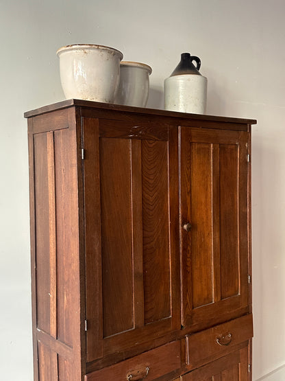 Oak hutch