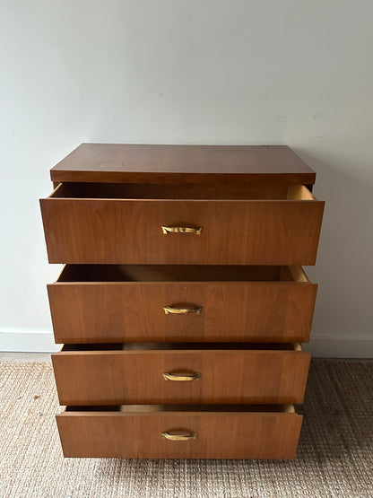 Walnut tallboy