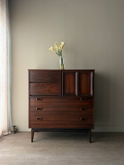 Walnut gentlemen’s dresser