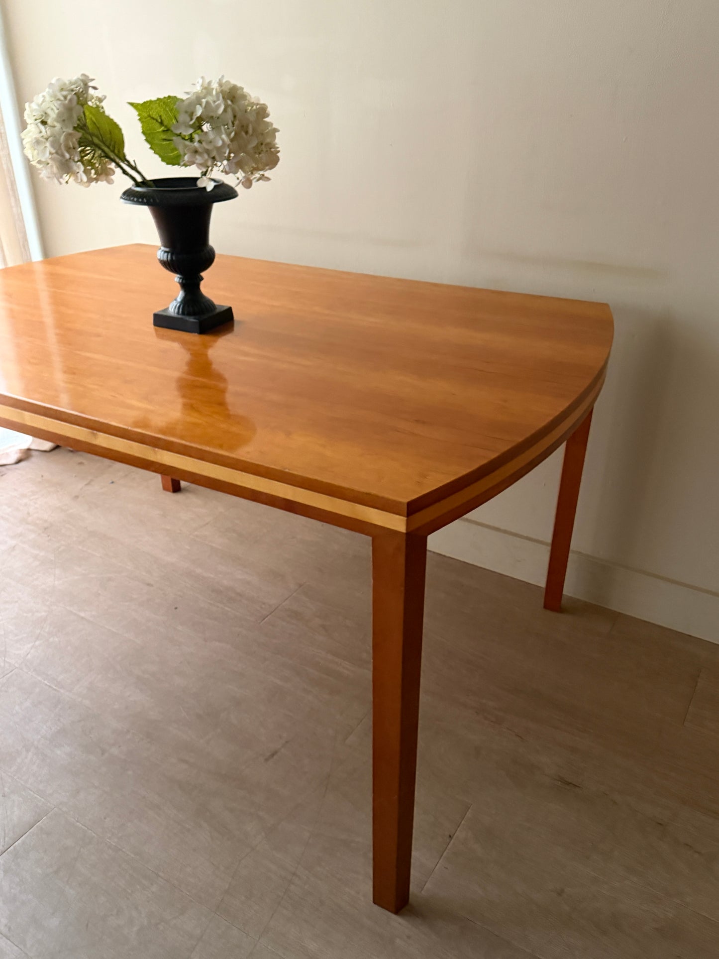 Danish maple dining table