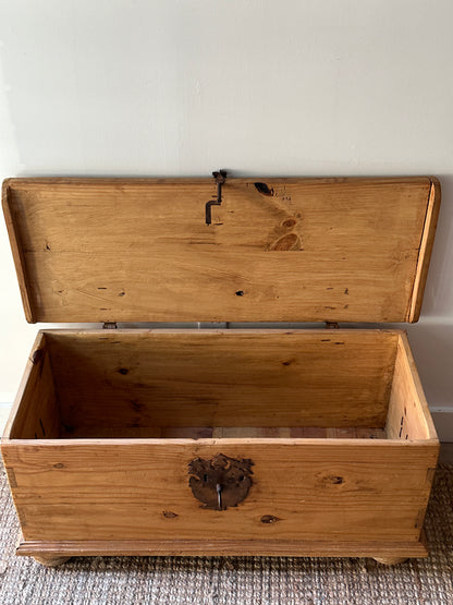 Spanish colonial pine chest