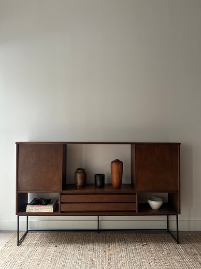 Walnut floor unit