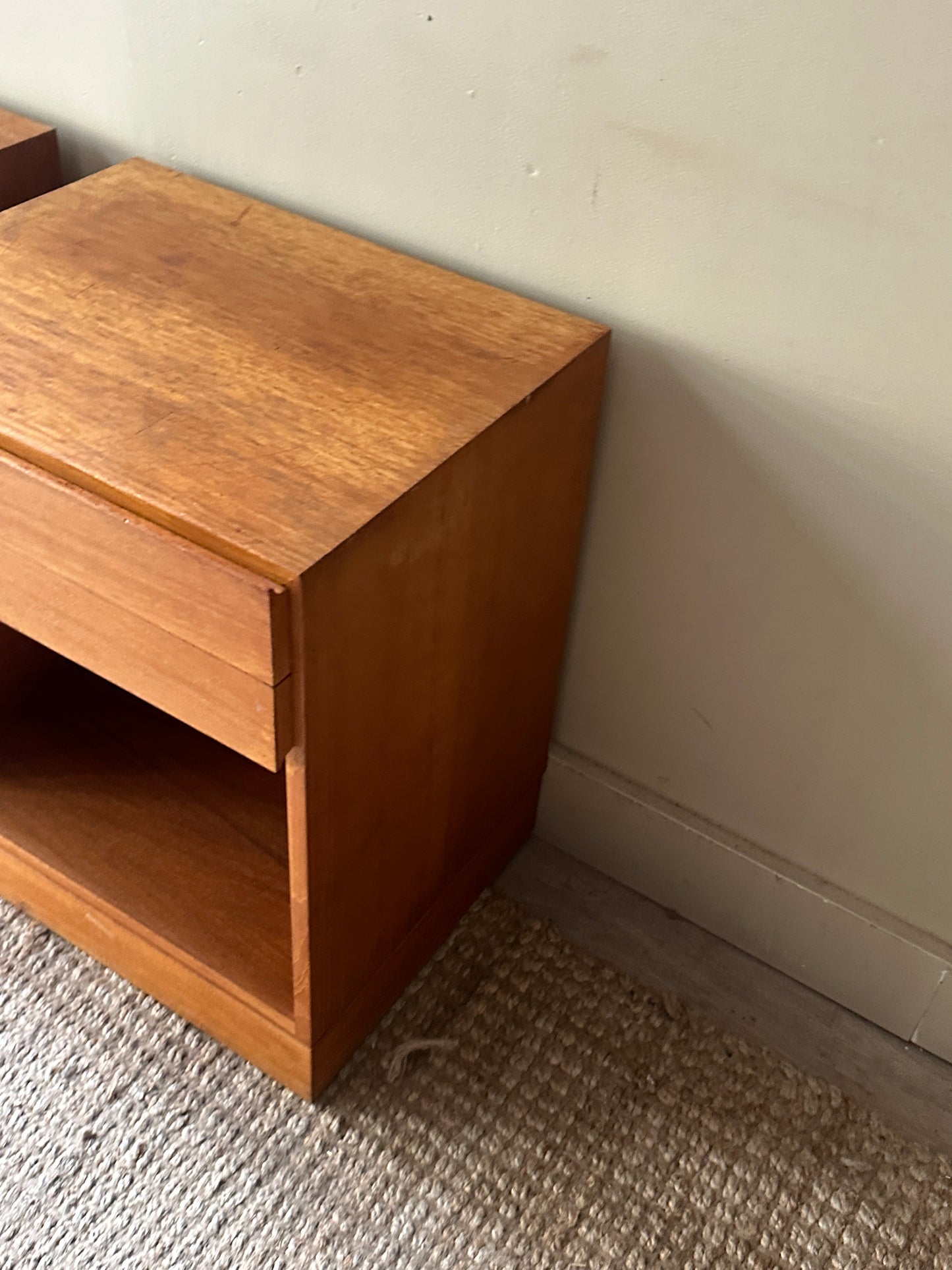 Danish teak side tables. Sold induvidually.