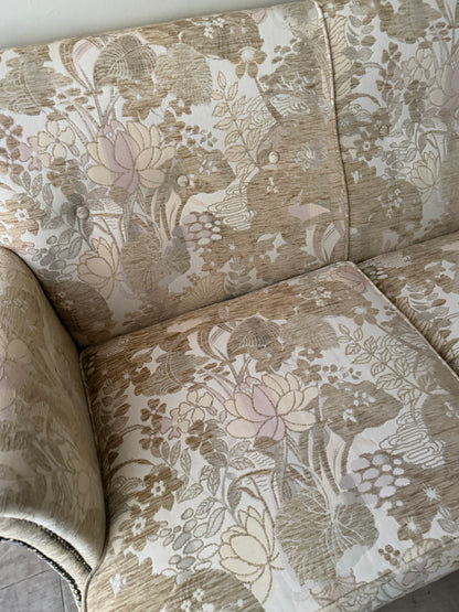 Floral Scandinavian sofa