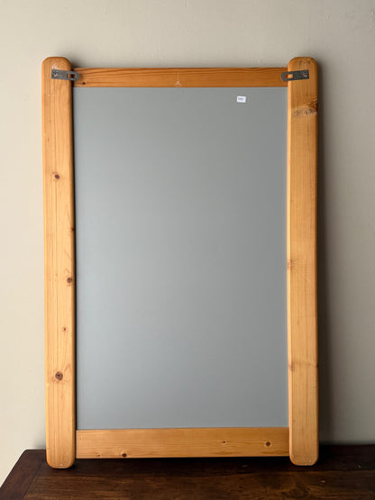 Scandinavian pine mirror