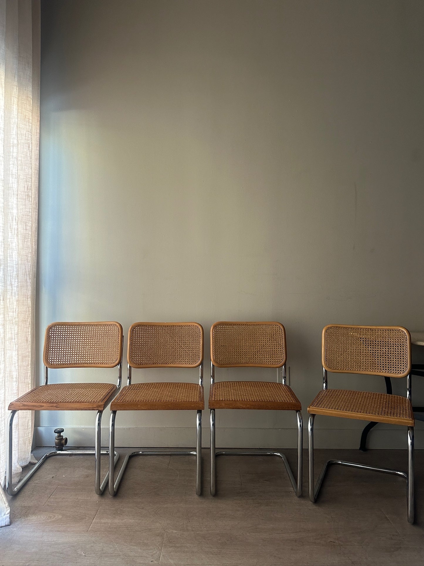 Cesca chairs. Sets of 2.