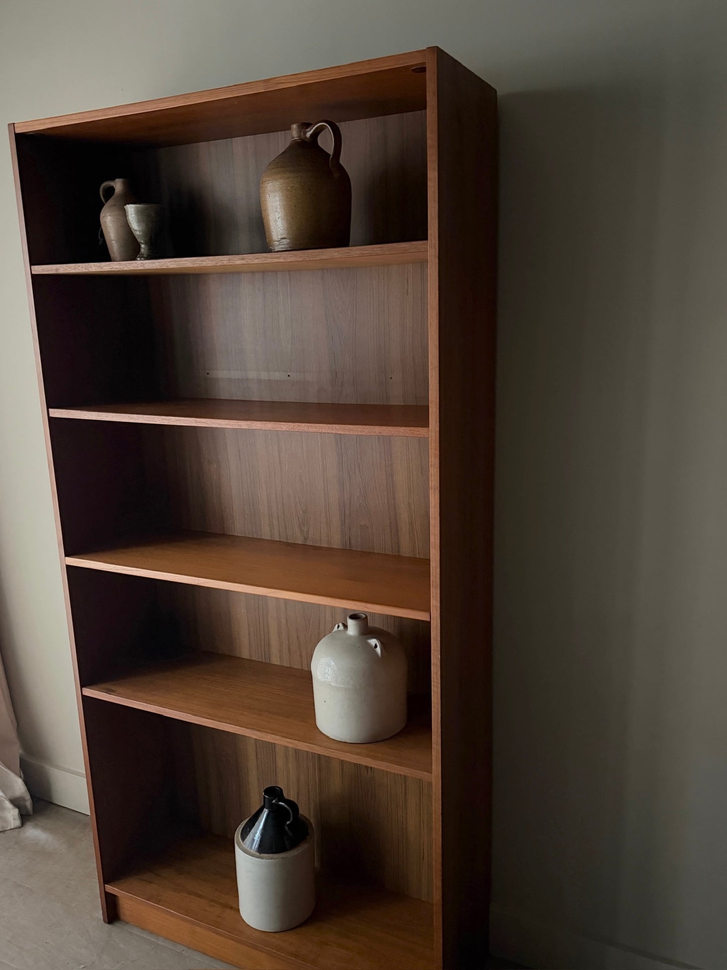 Danish teak bookcase