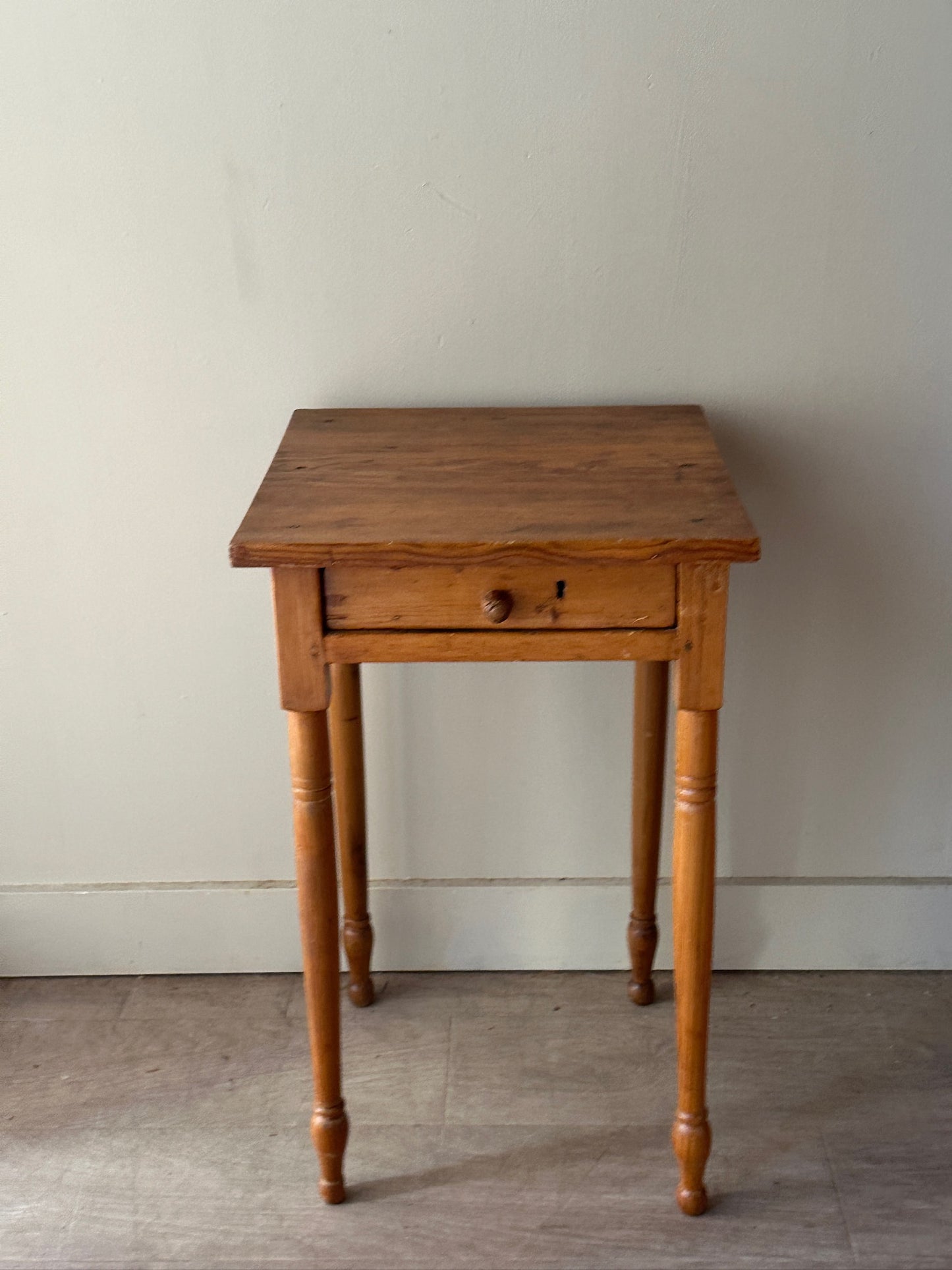 Maple side table