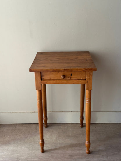 Maple side table