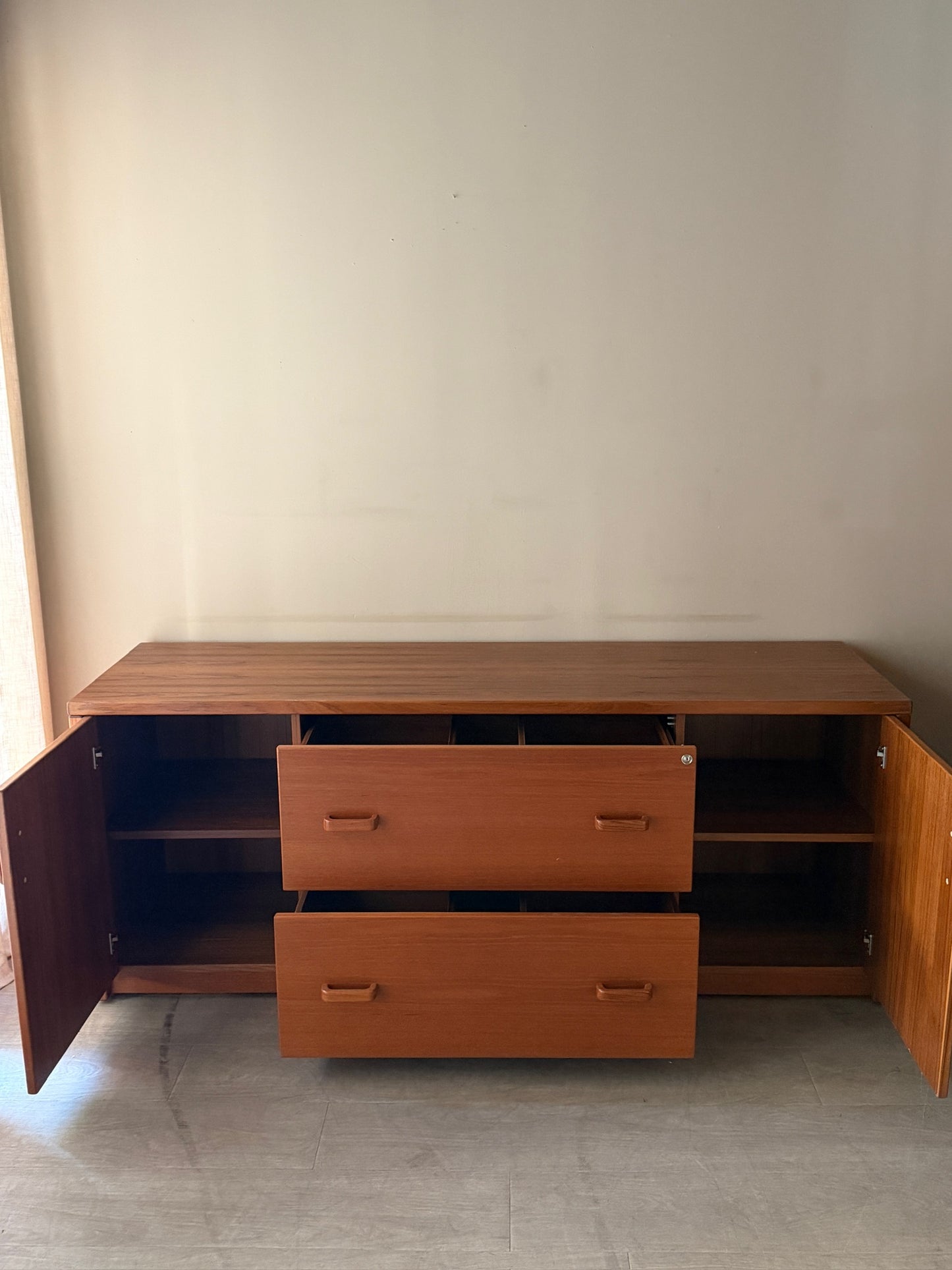 Teak credenza