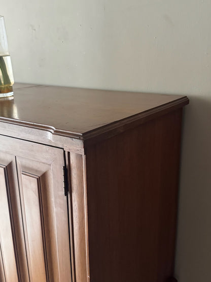 Walnut tallboy