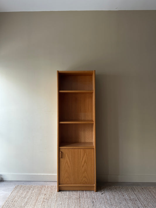 Danish oak bookcase