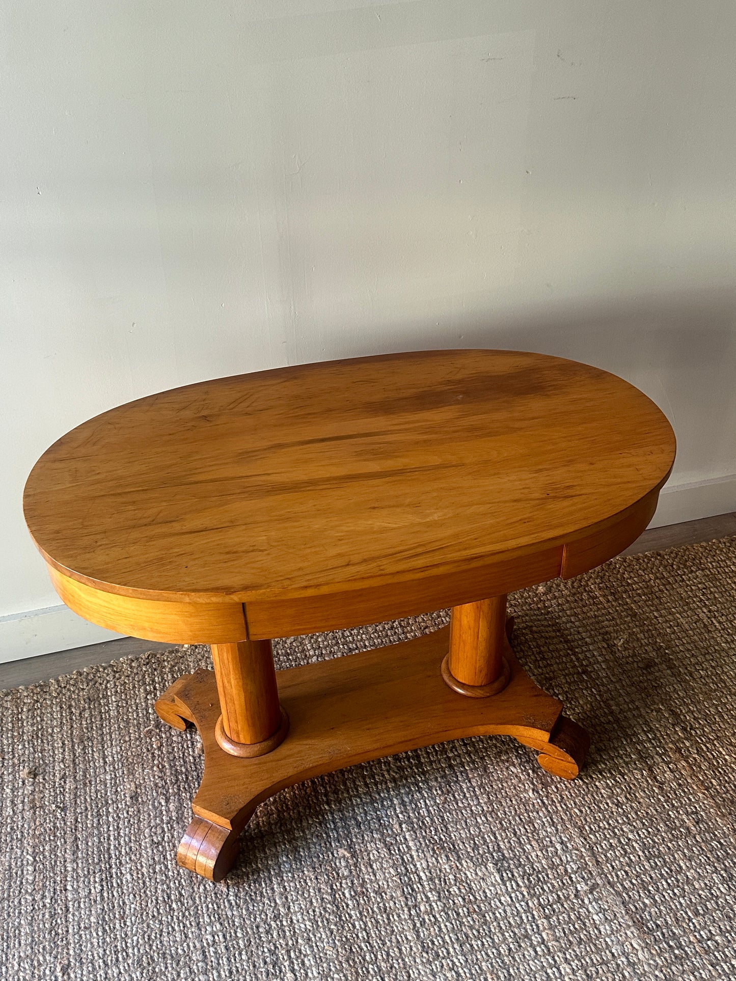 Maple console table