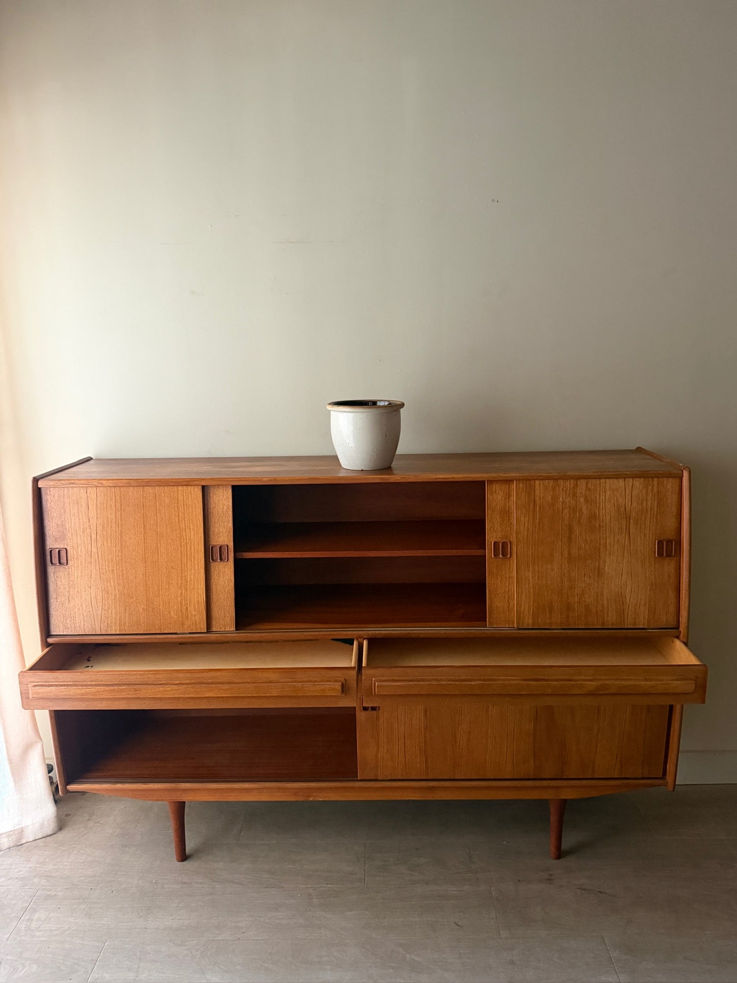 Jensen & Herning Danish teak sideboard