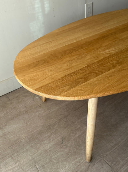 Haslev Danish oak coffee table