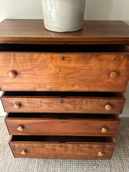 Tiger maple federal dresser
