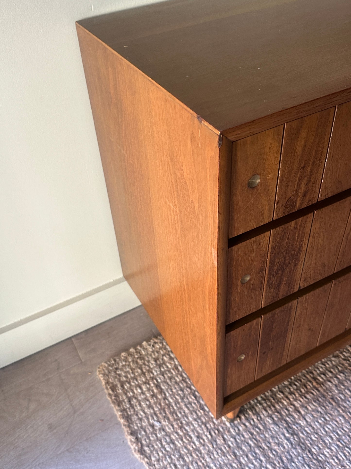 Walnut credenza