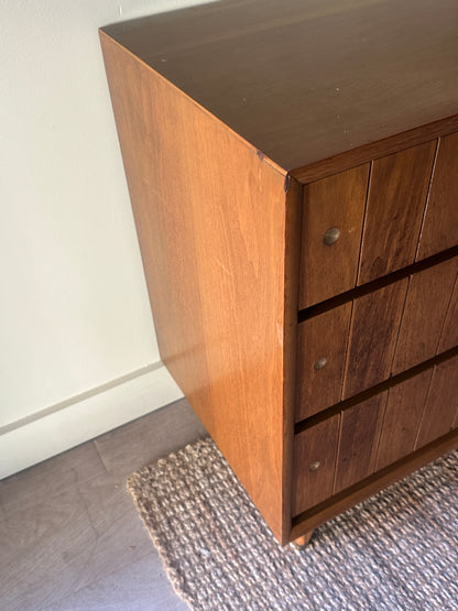 Walnut credenza