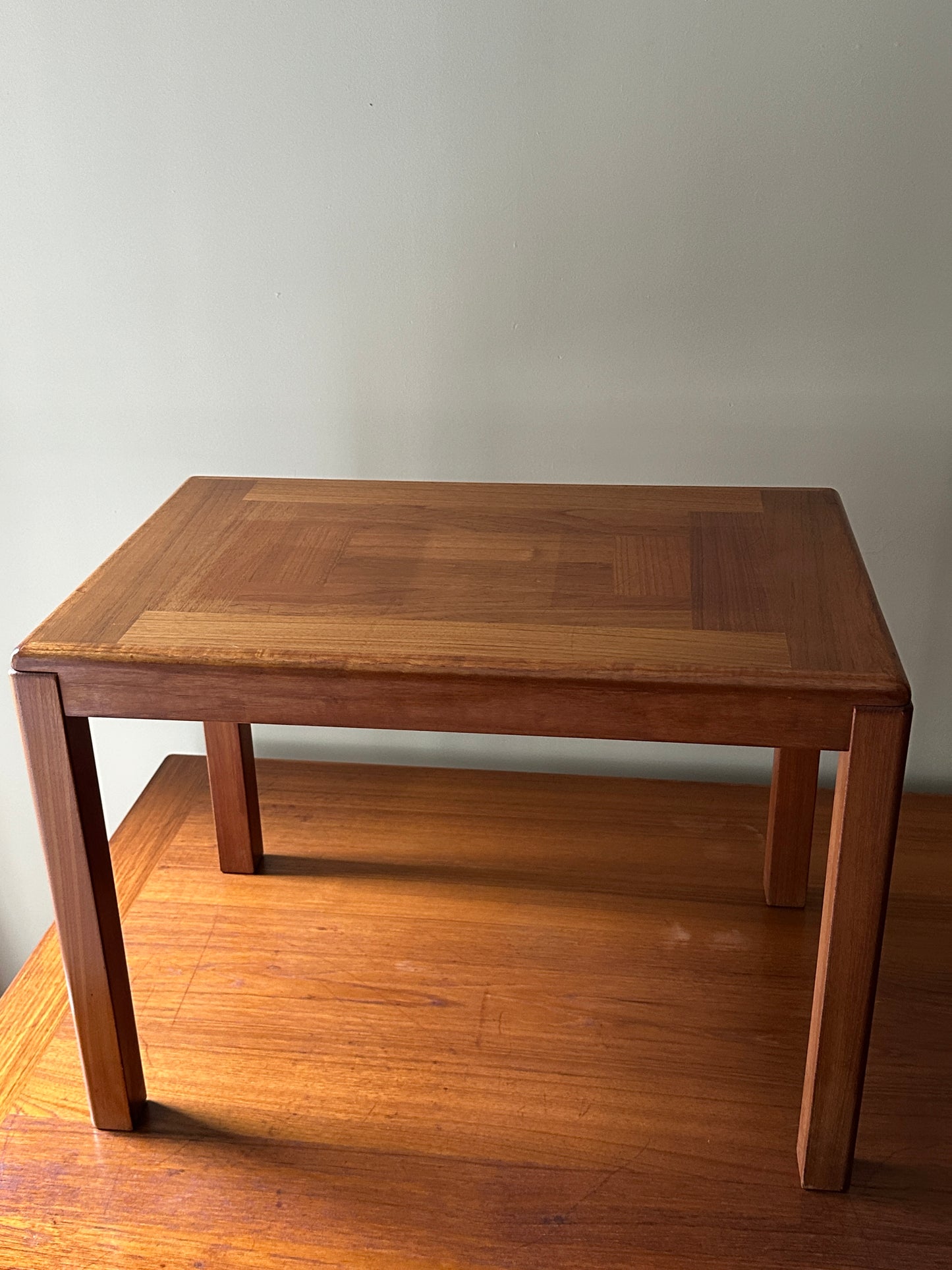 Teak side table