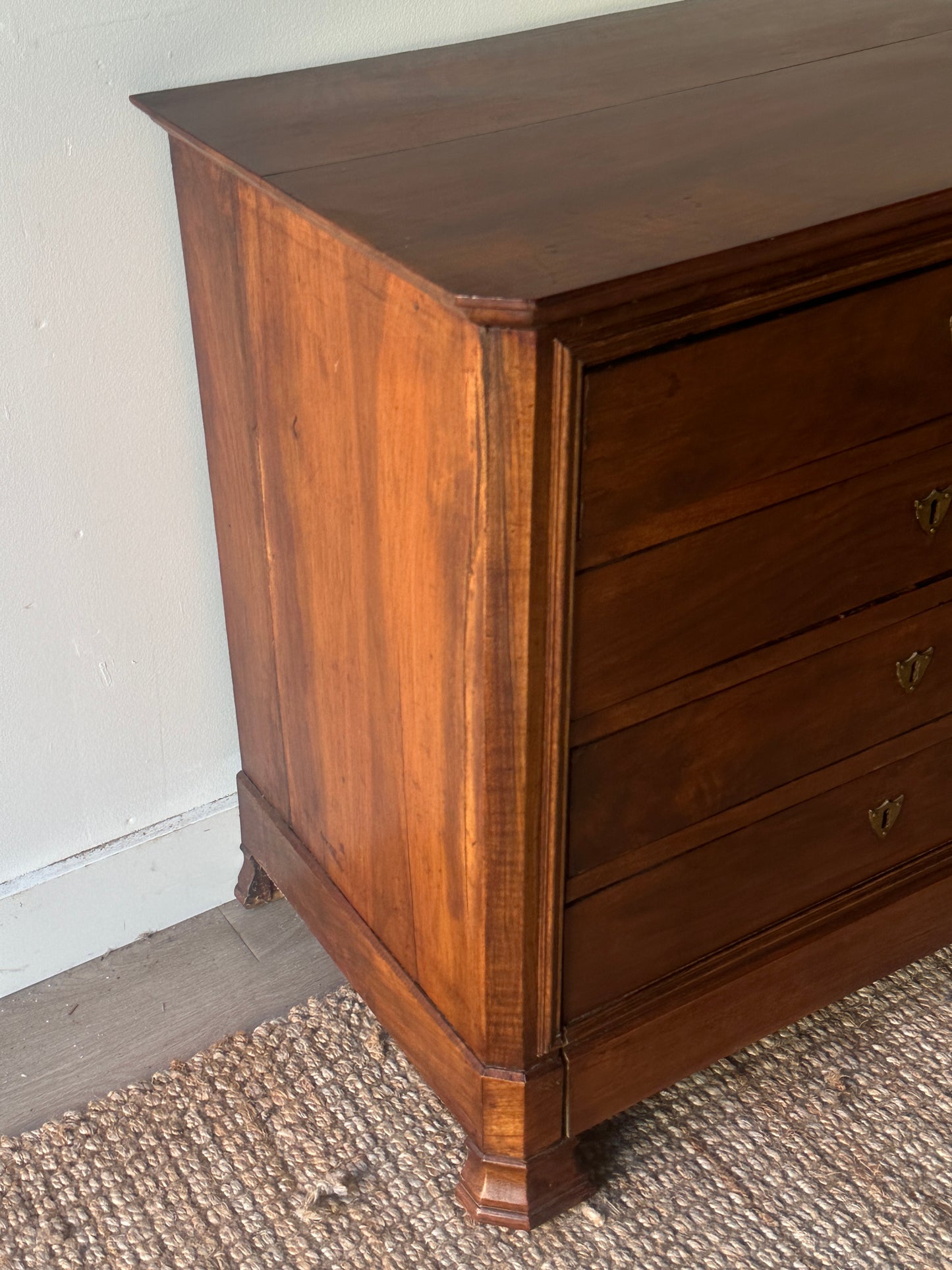 Walnut bachelors dresser